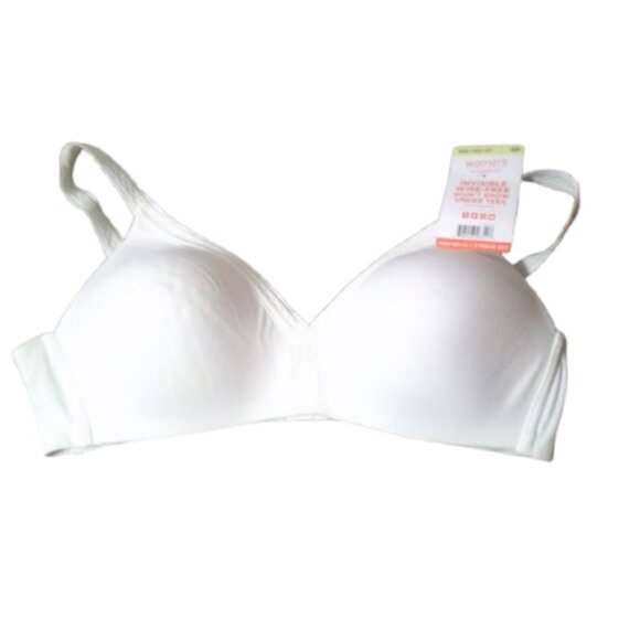 Warners Wire Free Lift Bra for Tees Sz 38B Invisible wire-free bra  New w/tags - Picture 4 of 5